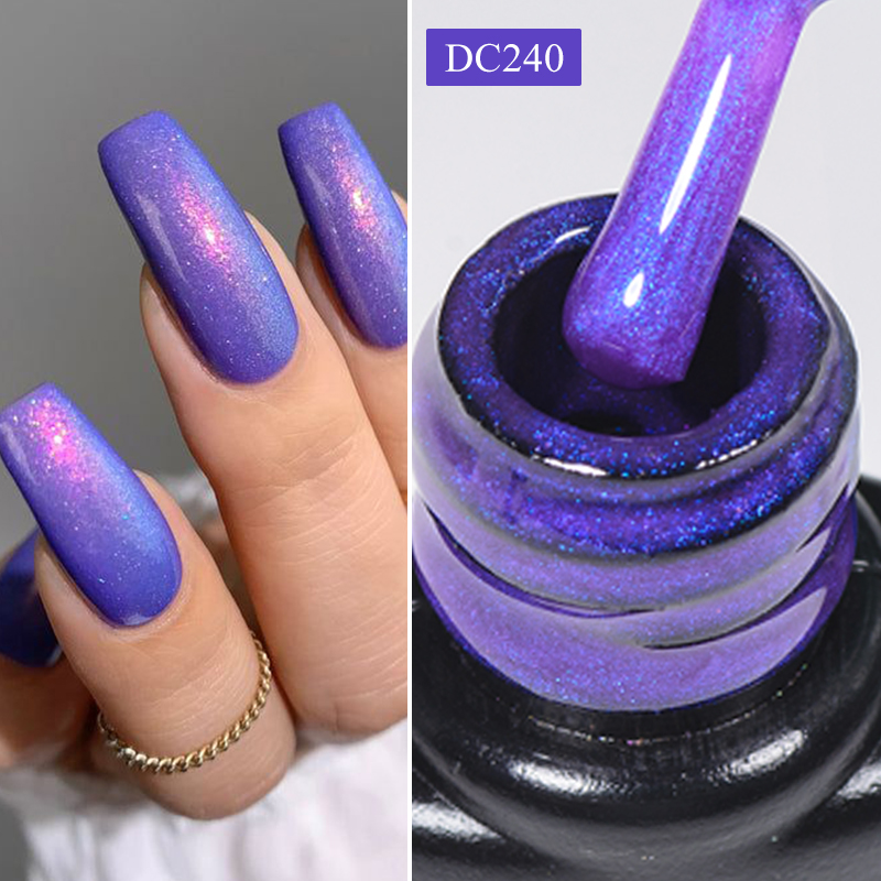Gold Foil Flakes - Mtssii-Gel Base de goma con purpurina