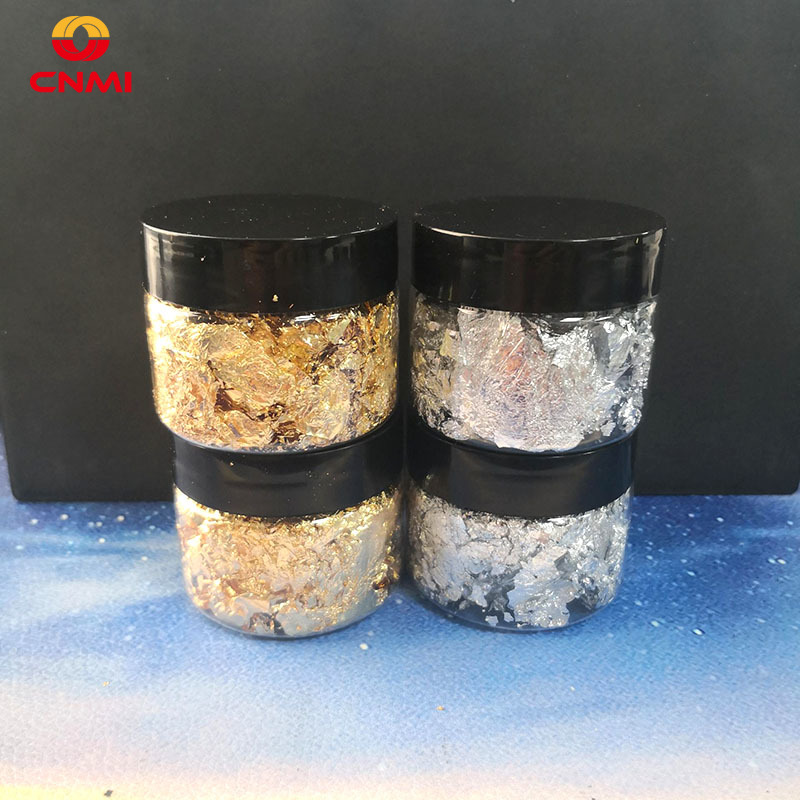 Gold Foil Flakes - 3g copos de hojas de oro