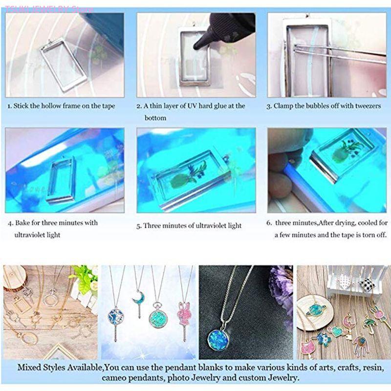 62KE 10x/Set colgante panal do - Bezels Set Pendant reseña y precio