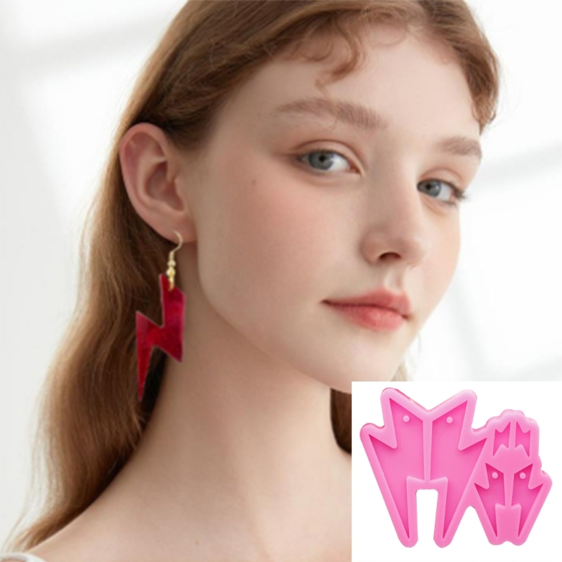 Pendientes relámpago, molde si - Resin Craft Projects reseña y precio