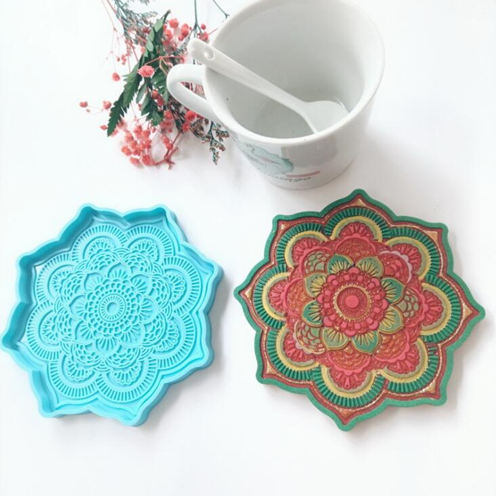 Molde de silicona con posavaso - Coaster Mold Round reseña y precio
