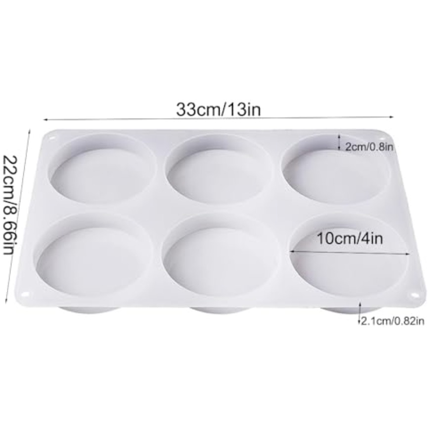 Moldes de silicona redondos pr - Coaster Mold Round reseña y precio