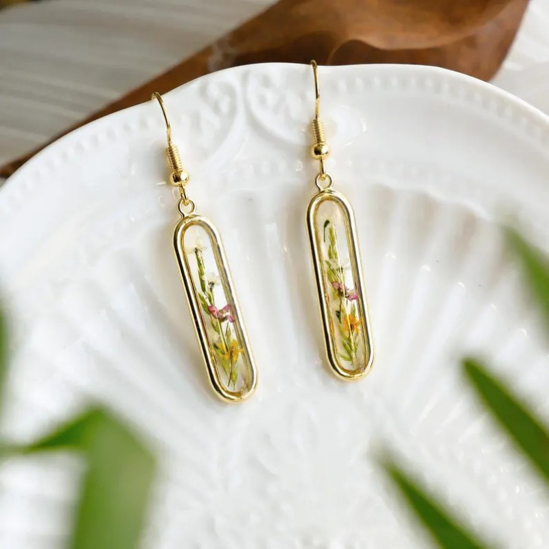 Pendientes Únicos de Lavanda M - Dried Flower Bulk reseña y precio
